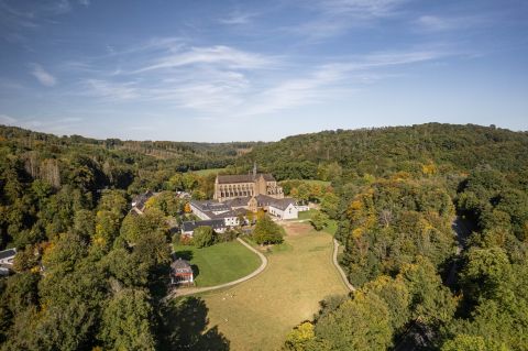 Altenberger Dom im Dhünntal Luftbild© Holger Hage Das Bergische